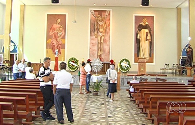 Bispo emérito da cidade de Goiás, dom Tomás Balduino (Foto: Reprodução/ TV Anhanguera)