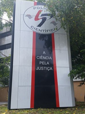 Sede do Instituto de Criminalística, na Zona Oeste de SP (Foto: Will Soares/G1)