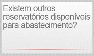 Perguntas sobre o Cantareira - Existem outros reservatórios disponíveis para abastecimento? (Foto: Arte/G1)