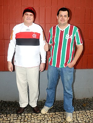 Netos dos jogadores do primeiro Fla x Flu (Foto: André Durão / Globoesporte.com)