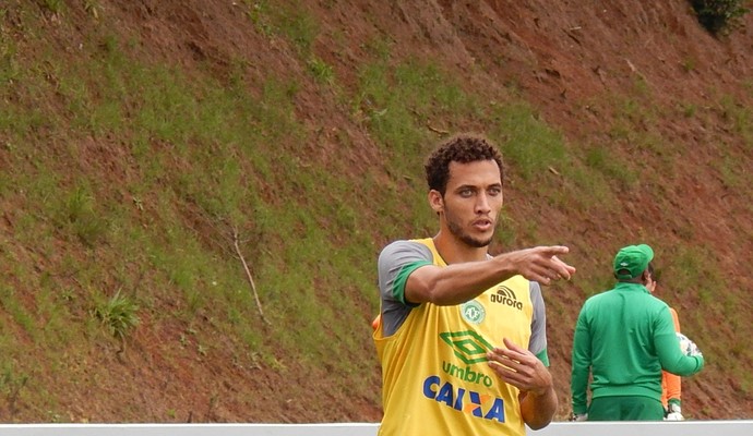 Neto Chapecoense treino (Foto: Laion Espíndula)