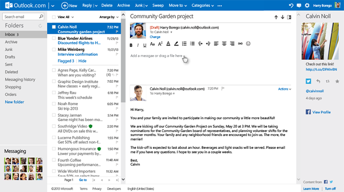Outlook.com ganha filtragem condicional e modo desfazer similares ao Gmail (Foto: Divulgação/Microsoft)