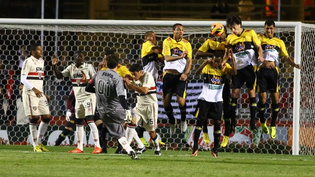 São Paulo x Criciúma (Foto:  Luiz Pires/VIPCOMM)