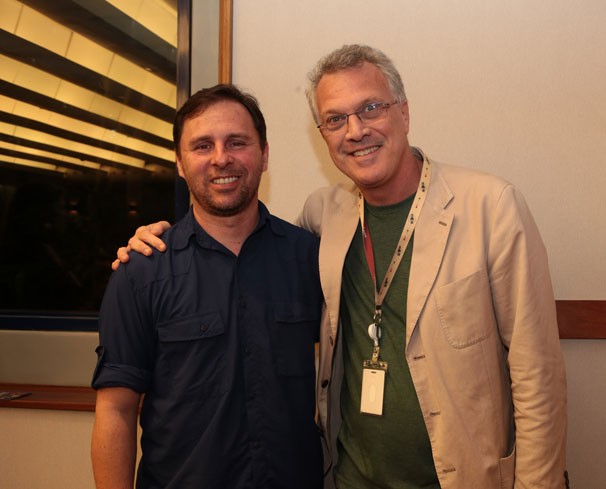 Os jornalistas Marcelo Canellas e Pedro Bial também participaram do VII Seminário Temático Intercom (Foto: Gianne Carvalho)