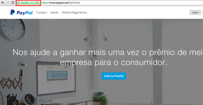 Paypal (Foto: Reprodução/ Gabriella Barreira) Paypal (Foto: Reprodução/ Gabriella Barreira)