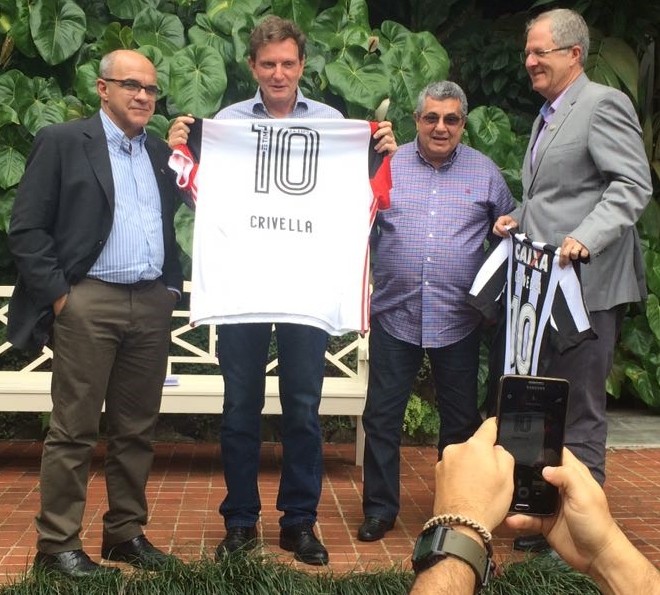 Bandeira de Mello, Crivella, Rubens Lopes e Carlos Eduardo Pereira