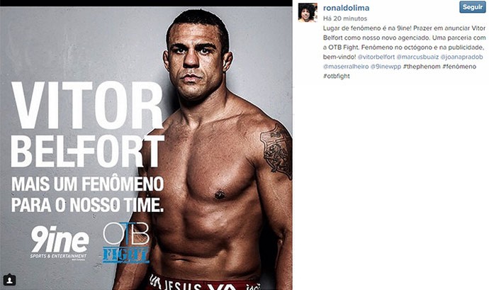 Vitor Belfort UFC (Foto: Reprodução / Instagram)