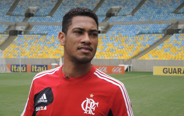 Hernane Flamengo Maracanã (Foto: Cahê Mota)