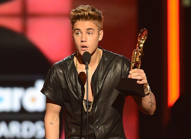 Justin Bieber levou para casa o prêmio de Top Social Artist (Foto: Getty Images)