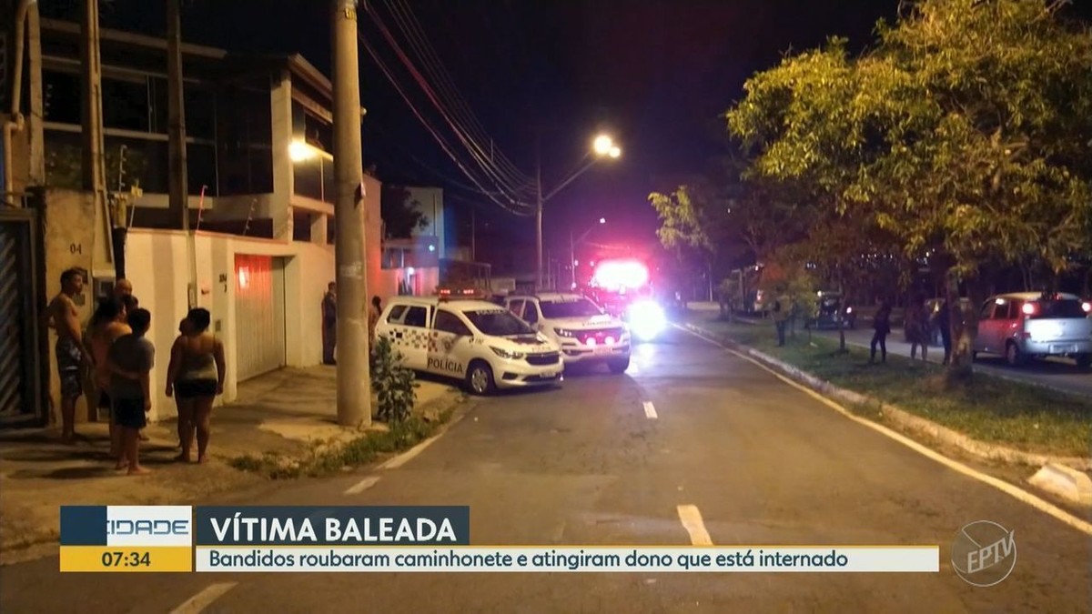 Homem é baleado durante assalto na Vila União em Campinas Campinas e