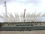 Com 76% de obras concluídas, Arena Corinthians avança na cobertura
