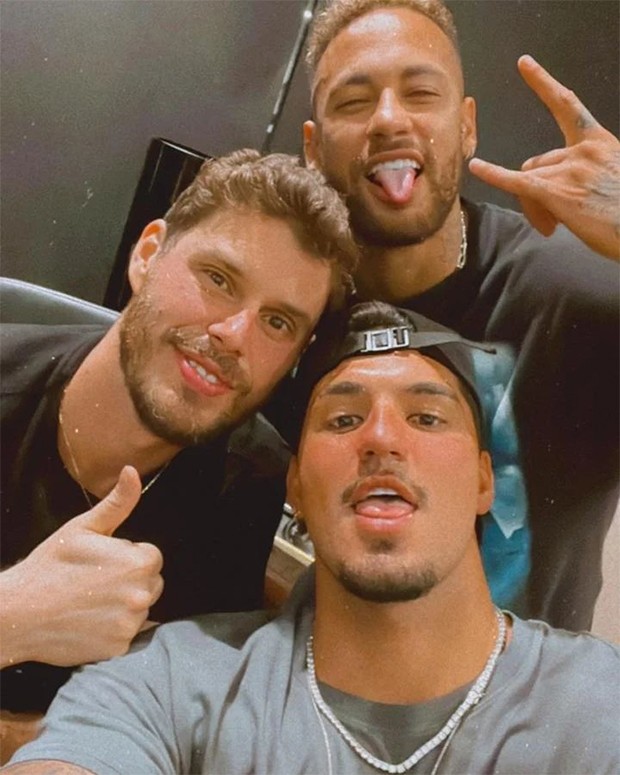 Bruninho, Neymar e Gabriel Medina (Foto: Reprodução / Instagram ) Bruninho, Neymar e Gabriel Medina (Foto: Reprodução / Instagram )