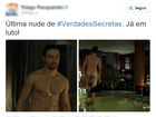'Verdades Secretas': nudez de Raphael Sander ganha elogios na web