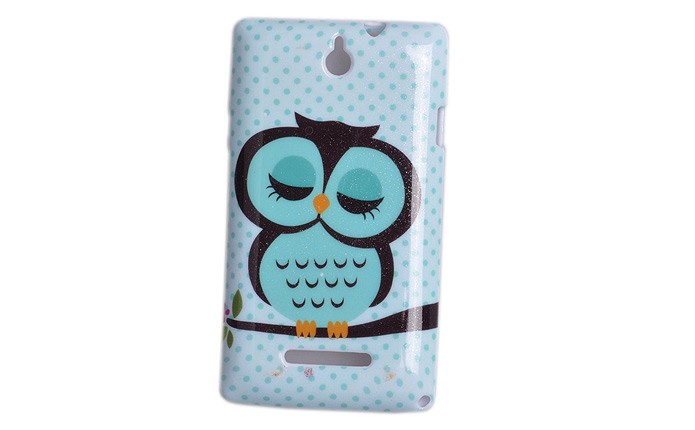 Capa com ilustração de coruja para Xperia E (Foto: Divulgação/Amazon)