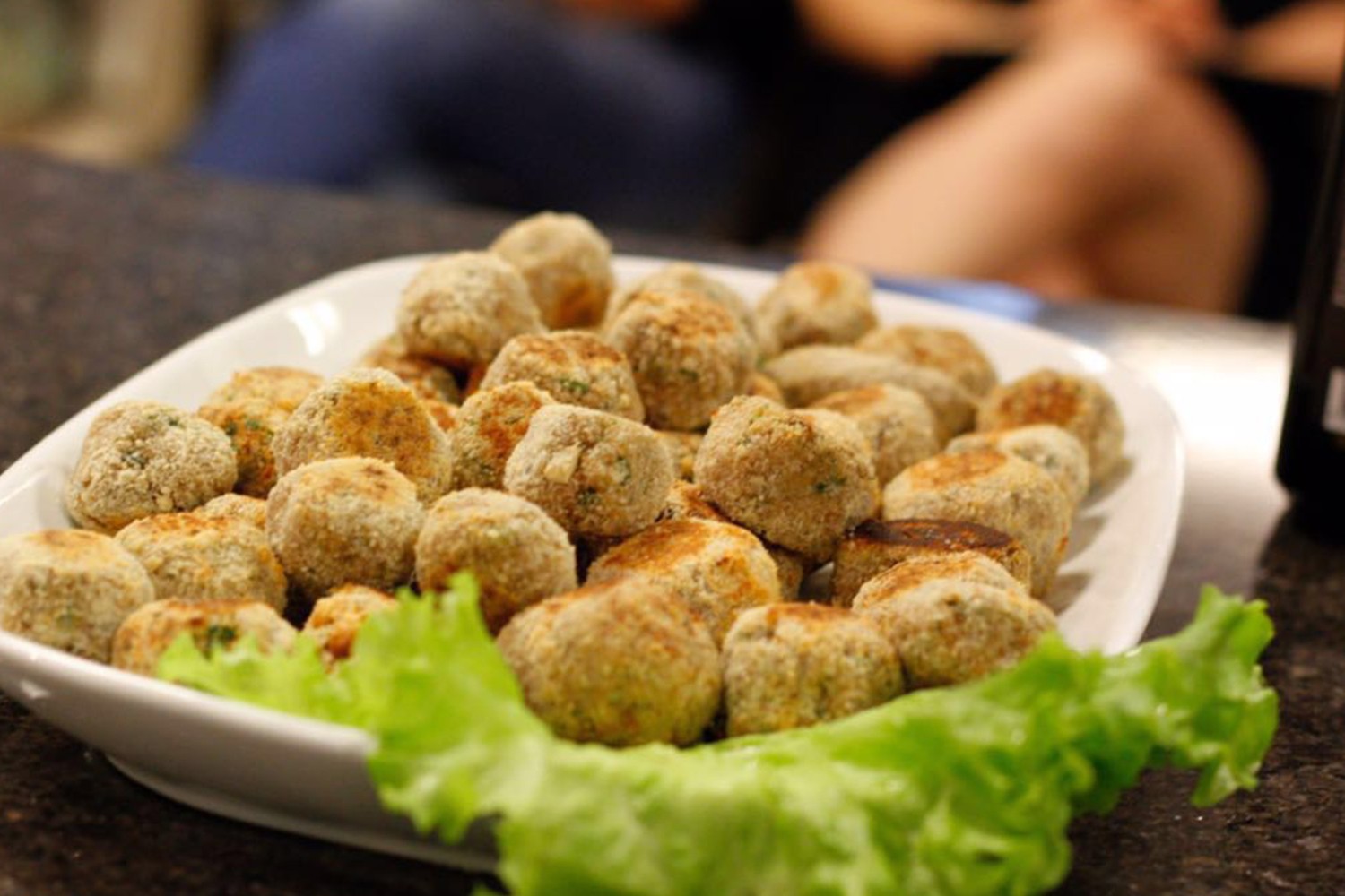 Bolinho de bacalhau É de casa Receitas Gshow