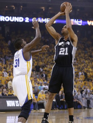 Tim Duncan, San Antonio Spurs - AP (Foto: AP)