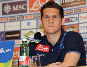 Rafael Apresentação Napoli (Foto: Divulgação / Site oficial do Napoli)