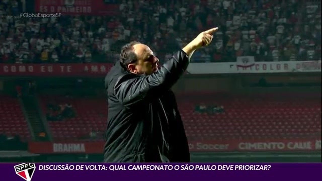 Discussão de volta: qual campeonato o São Paulo deve priorizar?