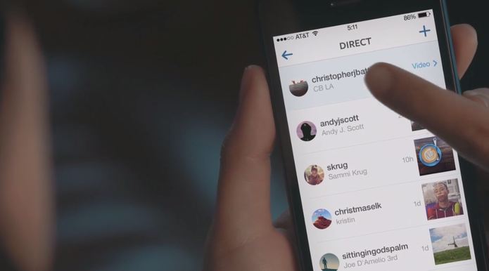 Instagram Direct é um dos poucos recursos do app que usam HTTPS para se conectar à Internet (Foto: Divulgação/Instagram)