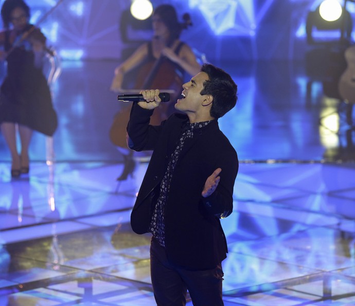 Bruno Gadiol em noite de Semifinal (Foto: Artur Meninea/Gshow) Bruno Gadiol em noite de Semifinal (Foto: Artur Meninea/Gshow)