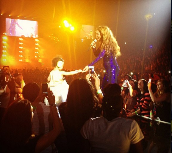 Beyoncé e Blue Ivy (Foto: Reprodução/Instagram)