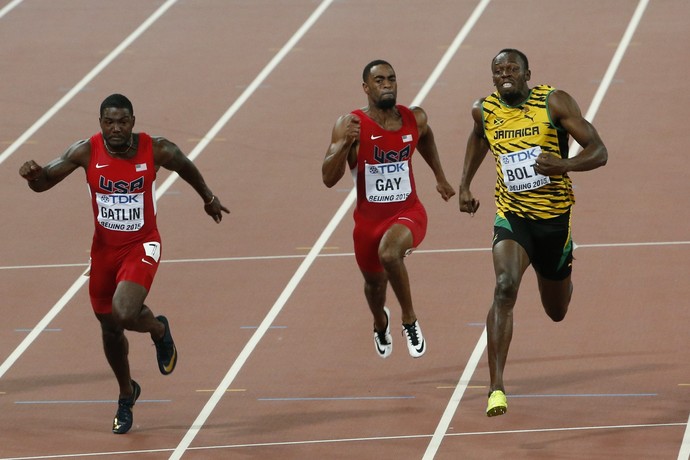 Final dos 100m ; usain bolt; mundial atletismo (Foto: Reuters)