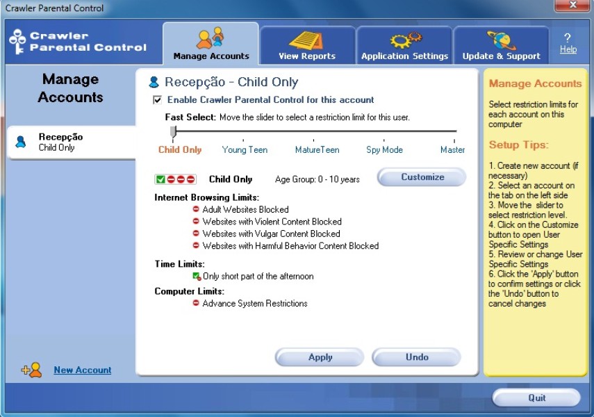 Crawler Parental Control | Download | TechTudo Crawler Parental Control | Download | TechTudo