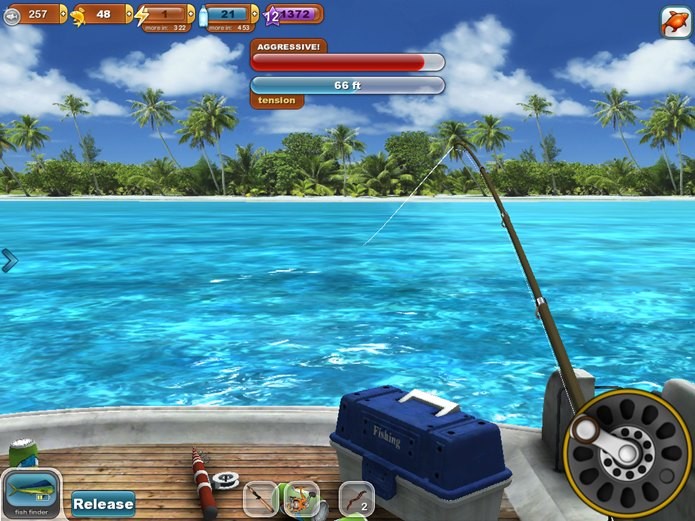 Relaxe neste jogo de pesca fácil de jogar e divertido (Foto: Divulgação)