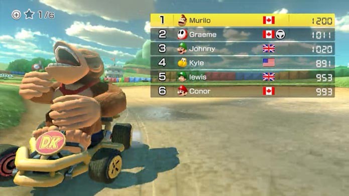 Mario Kart 8: dicas para mandar bem no modo online do game (Foto: Reprodução/Murilo Molina)