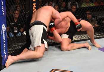 Josh Barnett e Ben Rothwell, UFC: Johnson x Bader (Foto: Getty Images)