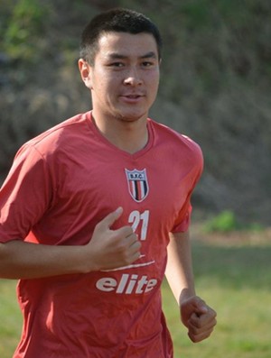 Rauan, do Cazaquistão, passa a integrar a equipe Sub-20 do Botafogo (Foto: Rafael Martinez / Assessoria BFC)