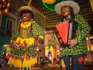 Centro Histórico de Salvador no Pelourinho (Foto: Imagens/TV Bahia)