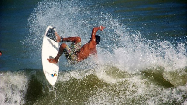 Gabriel Ribeiro vai disputar a primeira etapa do MSG Surf  (Foto: Divulgação/Arquivo pessoal )