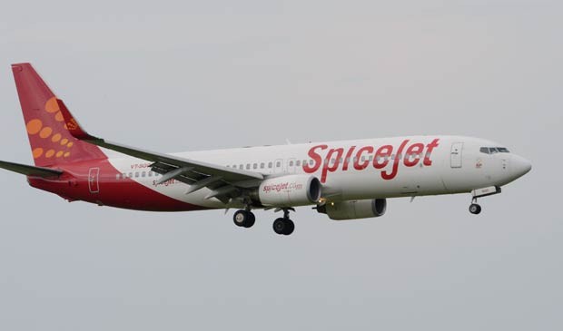 Avião da companhia aérea indiana SpiceJet. (Foto: Arquivo / AFP Photo)