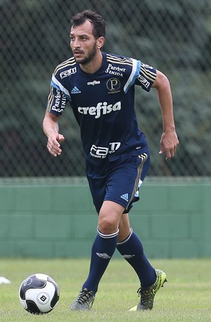 Palmeiras Edu Dracena (Foto: Cesar Greco/Ag Palmeiras/Divulgação)