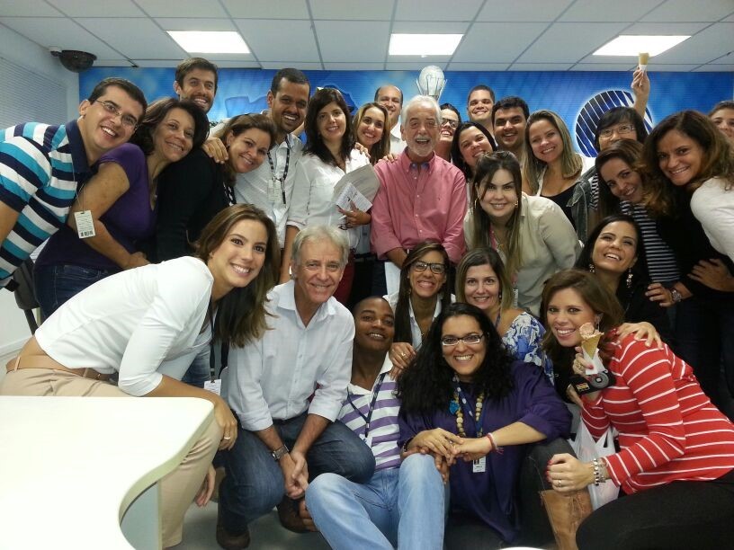 Equipe de jornalismo da TV Bahia (Foto: Divulgação)
