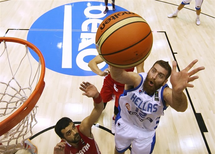 Kostas KAIMAKOGLOU Grécia Mundial da Espanha (Foto: Divulgação/FIBA)
