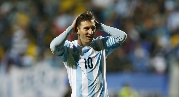 Messi - Argentina x Jamaica (Foto: EFE)