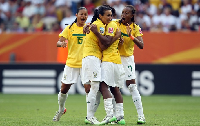 Marta gol Brasil (Foto: Getty Images)