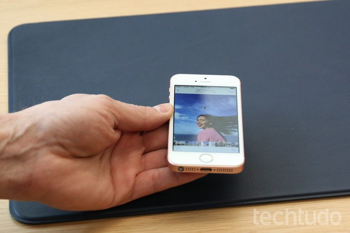 iPhone SE (Foto: Thássius Veloso/TechTudo) iPhone SE (Foto: Thássius Veloso/TechTudo)