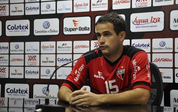 Pipico, atacante do Atlético-GO (Foto: Guilherme Gonçalves/Globoesporte.com)