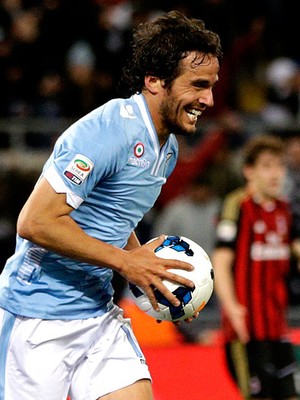 Álvaro González lazio gol milan (Foto: Agência AP)