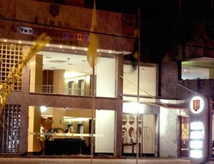 Hotel onde a delegação do Aracruz foi assaltada (Foto: Reprodução/Site oficial)