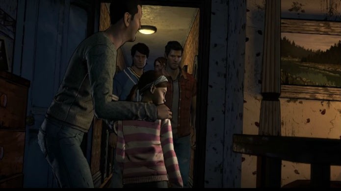 The Walking Dead A New Frontier: a narrativa é boa, mas ainda não revelou seu foco (Foto: Divulgação/Telltale)