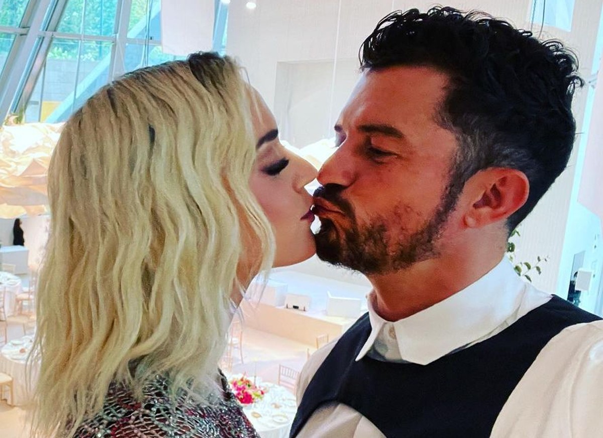 Katy Perry e Orlando Bloom (Foto: Reprodução / Instagram) Katy Perry e Orlando Bloom (Foto: Reprodução / Instagram)