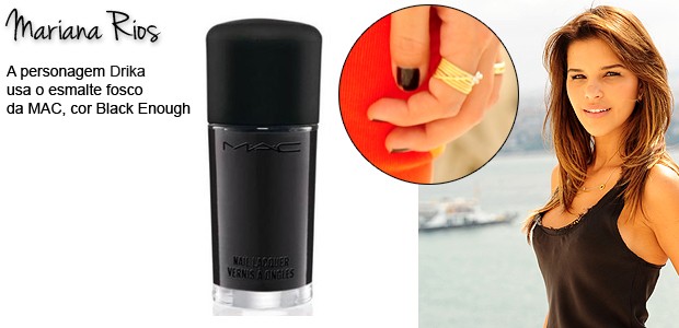 F-I-N-A! Mariana Rios usa esmalte da MAC, de R$ 65 o vidrinho (Foto: Divulgação) F-I-N-A! Mariana Rios usa esmalte da MAC, de R$ 65 o vidrinho (Foto: Divulgação)