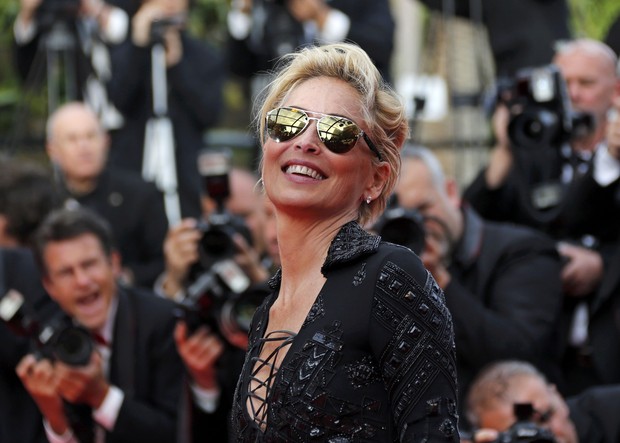 Sharon Stone no Festival de Cannes (Foto: Reuters)