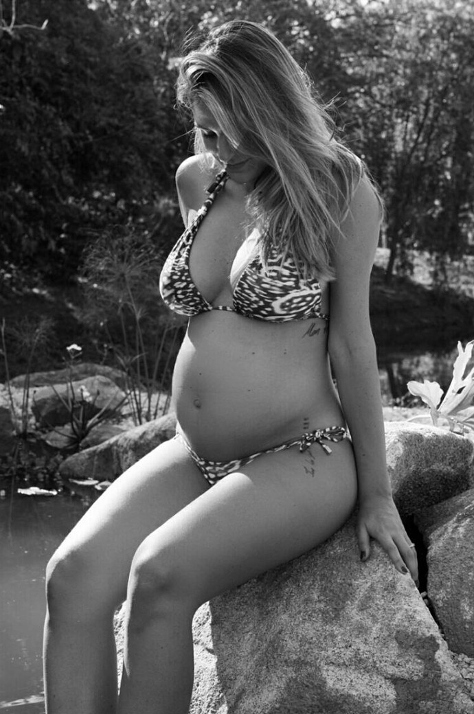 Rafa Brites curte a gravidez (Foto: Arquivo Pessoal)