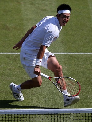 Kei Nishiori tênis Wimbledon (Foto: Getty Images)