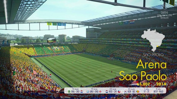 Arena São Paulo em Copa do Mundo Fifa Brasil 2014 (Foto: Divulgação) Arena São Paulo em Copa do Mundo Fifa Brasil 2014 (Foto: Divulgação)
